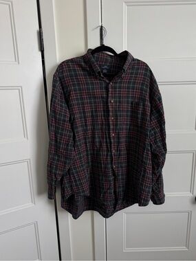 Brooks Brothers 346 Men’s Long Sleeve Flannel | Wool & Cotton Blend